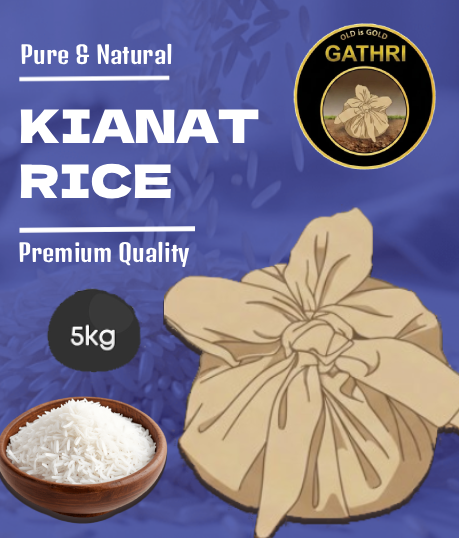 Kainat Pakki Basmati Rice 5 Kg